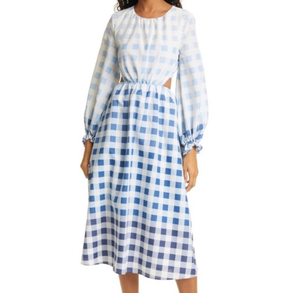 Staud Blanche Ombré Dress